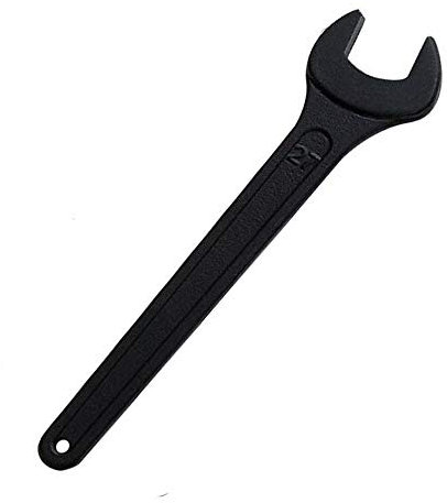 Klemmringschlüssel Powertool RSD Einmaulschlüssel, offenes Ende, flach, schwarz, 24 mm