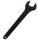Klemmringschlüssel Powertool RSD Einmaulschlüssel, offenes Ende, flach, schwarz, 24 mm