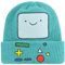 Concept One Adventure Time Beanie Mütze, BMO Cosplay Manschette Winter Strickmütze, Blaugrün, Einheitsgröße, Blaugrün/EIN Hauch von Paradies (Trace of Paradise), Einheitsgröße