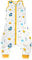FLYISH DIRECT Baby Schlafsack mit Füßen, 100% Baumwolle Sommer Schlafsack mit Füßen, 0.5 tog Ärmellose Babyschlafsack mit Beinen, Atmungsaktiv Tragbar Baby Pucktücher,L/93cm