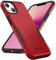 NTG compatible for iPhone 13 and iPhone 14 [2 Layer Structure][Military Grade Anti-Drop] Hard Slim iPhone 13 Phone Case,Shockproof Protective Phone Case for iPhone 14,Red