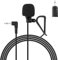 FingerLakes Universal Car Microphone Compatible with Bluetooth 3.5mm and 2.5mm with Adapter Included