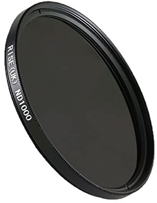 Kameraobjektiv, ND1000, ND1000, Graufilter, 10-Stop-Fader-ND-Filter, für Nikon D5000, D5100, D5200, D5300, D5500 mit Nikon AF-S DX NIKKOR 18-55 mm f/3.5-5.6 G VR II Objektiv