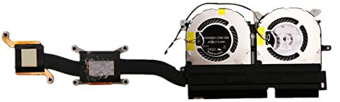 MAHIE Compatible for Lenovo IdeaPad Yoga 13 YOGA13 Ordinateur Portable Carte mère CPU GPU Refroidissement Refroidisseur radiateur Ventilateur EG50040V1-C06C-S9A Cheerfully (Color : Set)