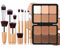 Joyeee Professional Makeup Palette Correttori, 12 colori Carla Secret Palette, Palette Contouring + 11 Pennello Trucco in Fibra di Nylon, Correggere le Imperfezioni, Lunga durata, Aspetto Naturale