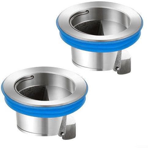 Bodenablauf aus Messing, WC-Bodenablauf-Desodorierer, Rückflussverhinderer, Kanalisationskern, Anti-Geruchs-Stöpsel-Konstruktion, rutschfestes Design (B)