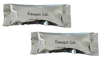 EasyPill Putty for Cats, Tasty Treat to Disguise Medication, 2 x 10g Packs
