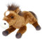 tachi Großes Kuscheltier Pferd aus Plüsch braun, Plüschtier Stofftier weiches Pony 36 cm