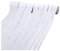 BrightGlow Baumwolle Nahtband 100% Baumwolle Gurtband 10 m Baumwollgewebe aus Leinwandbindung Tape Ribbon Baumwollband Dekoband für DIY Handwerk Nähen Kleidungszubehör Weiß 30MM