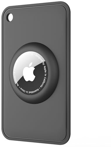 Vancle Airtag Portafoglio Carte per Borsa, Custodia Ultra Sottile per Carte di Credito per Apple Air-tag, Porta Carte Air-tag per Borsa