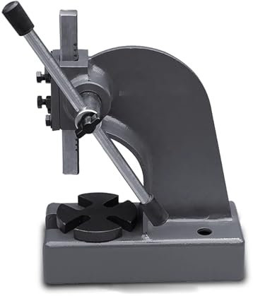 Arbor presses, 3 Ton Manual Arbor Press, 11.3 Maximum Height, Heavy Duty Arbor Presses, Press Machine for Riveting Punching Holes, Bending, Stretching, Forming tablet press machine(2 Ton)
