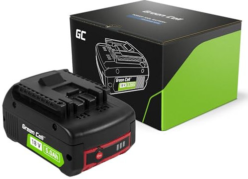 Green Cell Batería de repuesto 5 Ah 18 V Li-Ion para sistema Bosch Professional 18 V batería GBA