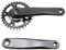 SJHFKDK Kurbelgarnitur,Fahrrad Kurbelgarnitur Einzelne Geschwindigkeit Klapprad Crankset 32T * 170mm Aluminiumlegierung Kettenblatt Kette Wheel Kurbel Set Fahrradzubehör