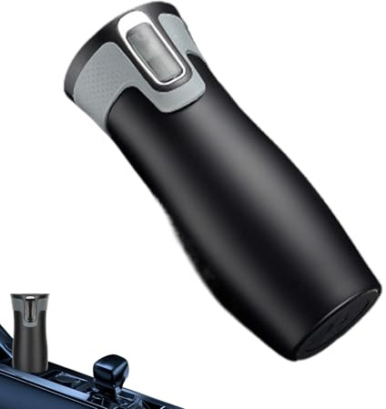 Bouteille Isotherme en Acier Inoxydable - Gourde Isotherme en Acier Inoxydable 420ml - Tasse d'Hydratation à Ouverture Facile pour Voyage, Hommes, Femmes et