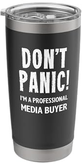 Media Buyer Stainless Steel Insulated Tumbler