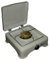 Easyricambi FORNELLO Cucina da Campeggio Parker 1 Fuoco Gas METANO Coperchio 29x29 5321MET