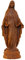 aubaho Gartenskulptur Madonna Maria Eisen Garten Rost Eisenfigur Skulptur Antik-Stil