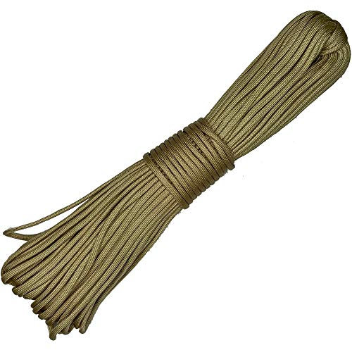 Paracorde 550 30 Mètres De Haute Qualité - Corde de Parachute 4mm Type III à 7 Brins (Beige)