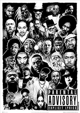 Poster Rap Gods – Celebrités – 61 x 91,5 cm