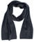 FosterNatur, Damen/Herren Merino Schal glatt, 100% Wolle (Anthrazit)