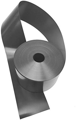 Sorton - Flexible Rasenkante Kunststoff, Beeteinfassung Rund - Beetumrandung PVC, Blumenbeet Umrandung unsichtbar - Rasen und Beetbegrenzung hergestellt aus altplastik (15 cm x 25 Meter, Grau)