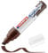 edding 5000 Acrylmarker breit - braun - 1 Acrylstift wasserfest - breite Keilspitze 5-10 mm - Acryl Farben zum Malen auf Leinwand, Malpapier und Holz - Acrylstifte für Steine
