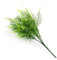 TOSSPER 1 Stück Künstliche Spargelanlage 7 Stiele Farngras Büsche Dekoration Sommer Gefälschte Strauchpflanzen Home Office Greenery Gras