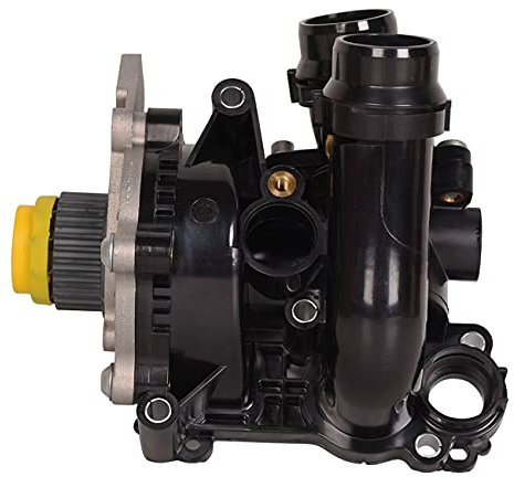 Bapmic WASSERPUMPE mit Thermostatgehäuse 06J121026P für AUDI A3 8P1 A4 B8 A5 8T3 Q3 TT SKODA OCTAVIA II VW EOS 6H121026N