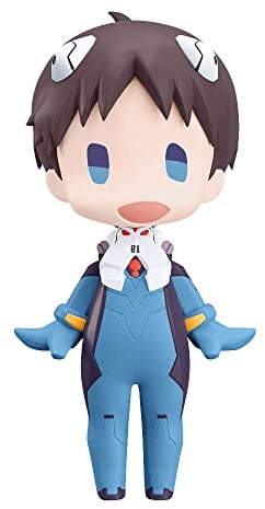 Good Smile Company Rebuild of Evangelion Hello! Actionfigur Shinji Ikari 10 cm, Mehrfarbig, G94451