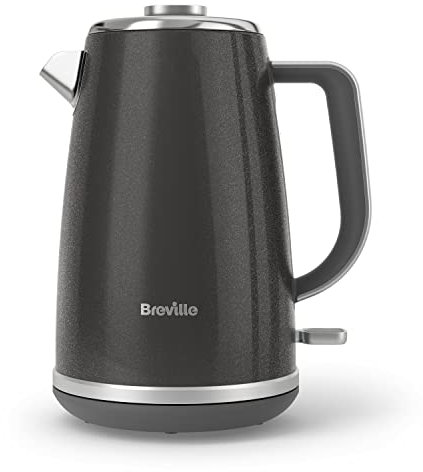 Breville Aura Electric Kettle | 1.7L | 3kW Fast Boil | Shimmer Grey [VKT232]