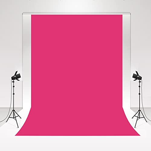 Kate Photographie Fond Rose Rouge Portrait Toile de Fond Rose Photocall Fond Babes Princesse Mariage Photo Booth 1.5x2.2m/5x7ft Doux Microfibre Bébé Studio Photo Fond Accessoires