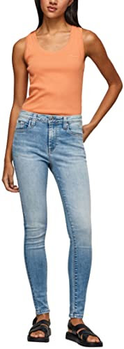 Pepe Jeans Damen Regent Jeans, Blau (Denim-mi1), 26 W/32 L