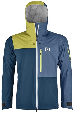 ORTOVOX 3L ORTLER JACKET, Hardshelljacke, wasserdichte Jacke, Herren