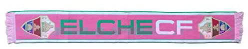 Elche C.F Rosa Webschal 130 x 20 Unisex Erwachsene, Rosa