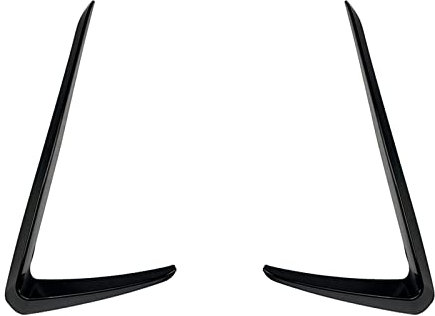 Diffusore Spoiler Paraurti Anteriore Paraurti Anteriore Lato Presa D'aria Rivestimento Per VW Per Golf 7 GTI 2013-2016 Telaio Aspirazione Auto Griglia Splitter Spoiler Canard Labbro ( Color : 2PCS-D T
