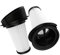 HUAYUWA Lot de 2 filtres de rechange lavables pour aspirateur Rowenta ZR005201