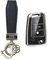 MEDZUK 7 Colours Key Case, Compatible with Seat Ibiza 6F KJ FR 2017-2024 2025 Car Key Case with Key Fob Accessories Protective Case (Black-B)