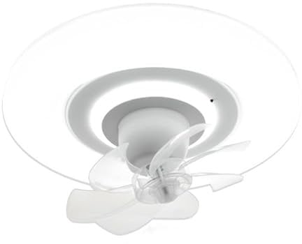 BEL AIR HOME - Ventilador Plafón Led RAKI - Motor DC - Luz LED 80W - Mando a Distancia -Ideal Para Dormitorios (50 CM MOVE)