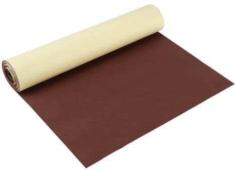 BENECREAT 1 mm Dicke Selbstklebende EVA-Schaumstoffrolle, 2m X 30cm Große Kokosnussbraune Schaumstoffpolsterfolie Zum Schutz von Möbeln, Eine Lücke Stopfen, Kostüme, Dichtungen, Wandschutz