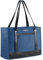 EMPSIGN Sac fourre-tout pour ordinateur portable pour femme de 40,6 cm, sac fourre-tout élégant à bandoulière pour le travail, grande capacité, sac matelassé pour ordinateur portable, sac de bureau