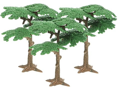 DIYEAH 9 STK Waldszenische Bäume Ahornbaummodell Grünes Puppenhausbäume Künstliches Wargame-bäume-Modell Eisenbahnbaum Selber Bauen Zugbäume Selber Machen Baby Sukkulenten Diorama