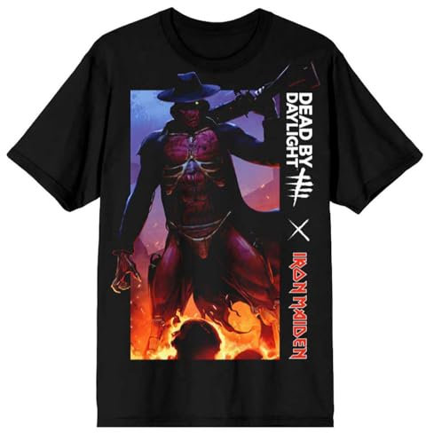 Iron Maiden Dead by Daylight Gunslinger T Shirt XXL