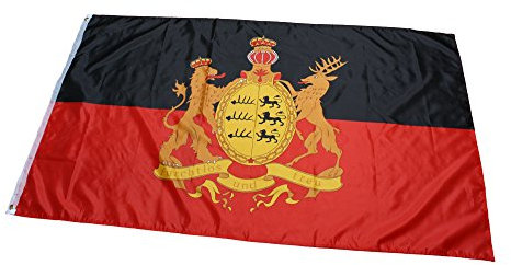 Flagge Fahne Württemberg furchtlos und treu 90 x 150 cm