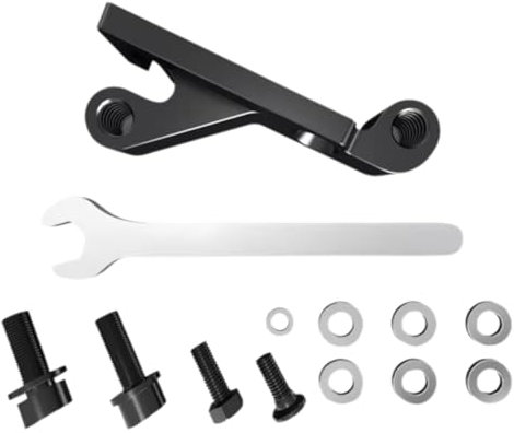 Huhudyy is-Halterung auf Flat Mount Fahrradbremsadapter 160 180 mm Rotorbremssatteladapter für Rahmengabel Fahrradzubehör