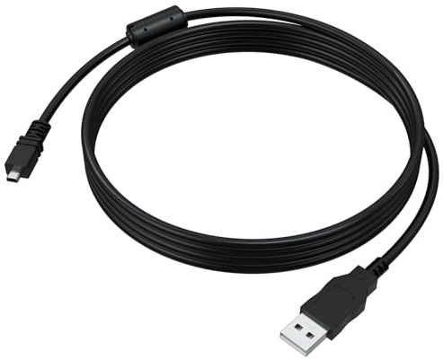 Zosvoses Camera USB Cable Compatible with Nikon SLR DSLR D3200 D3300 D750 D5300 D7200, UC-E6 USB Cable for Nikon Coolpix S220 S3700 S6500 S3500 S6600 S6300 B500 L340 L32 L22 A10 (4.9ft)