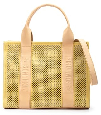 Pikolinos Alcudia Leather Tote Bags for Women, Sol