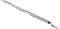Cuticle Pusher and Spoon Double-end Nail Cleaner Stainless Steel Cuticle Remover Durable Manicure Nail Dirt Cleaner Tool 1 Pc Convenient handled