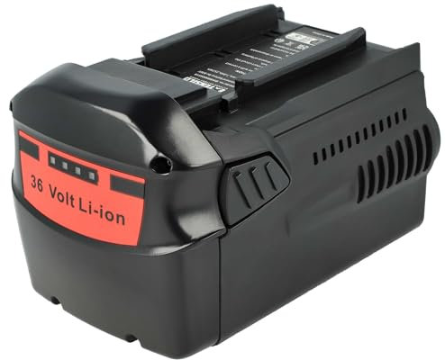 EXTENSILO Batterie Remplacement pour Hilti B36, B36V, 2203932, 418009 pour Outil électrique (7000 mAh, Li-ION, 36 V)