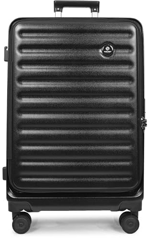 Medium Size Suitcase Hard Shell Four Wheel Expandable Luggage Alaska
