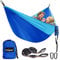 Unigear Hängematte 2 Personen Ultraleicht, 320X200cm Hammock Reisehängematte Camping Outdoor Garten Hängematten aus Fallschirmseide 300kg Tragelast, mit 1 Paar Aufhängeset+2 Alu Karabiner